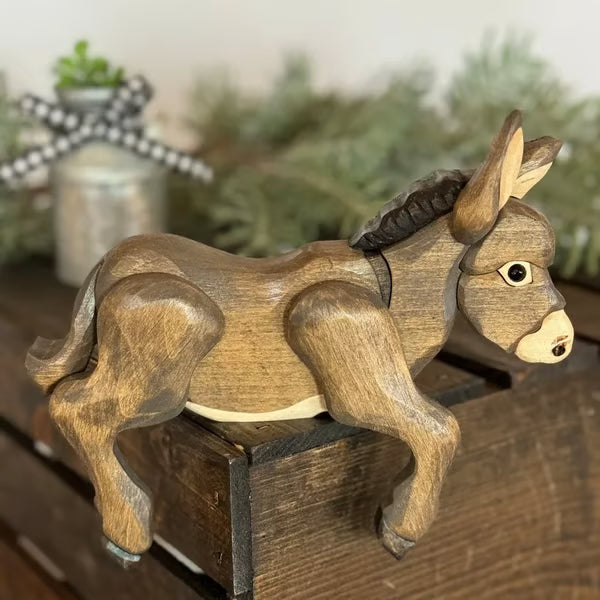 Carved Wooden Decor